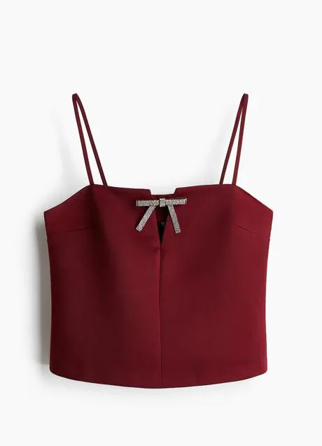 Top con lazos de H&M (15,99 euros)