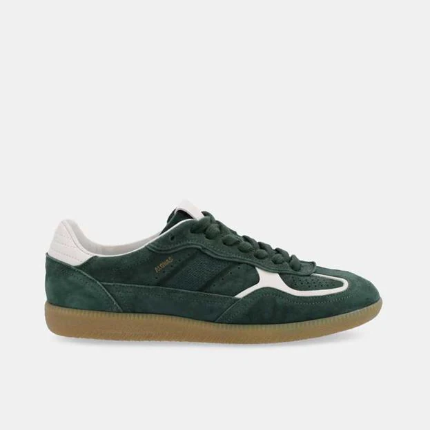 Zapatillas de mujer Tb.490 Rife Forest Green Leather (160€)