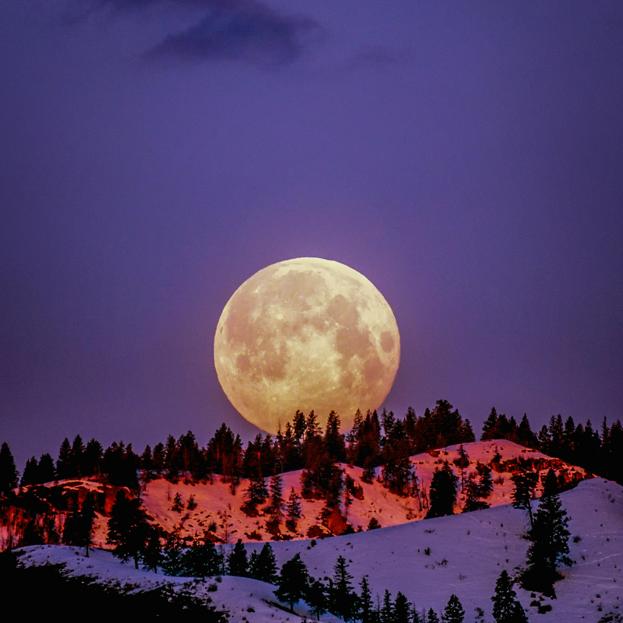 La Luna de las Nieves. 