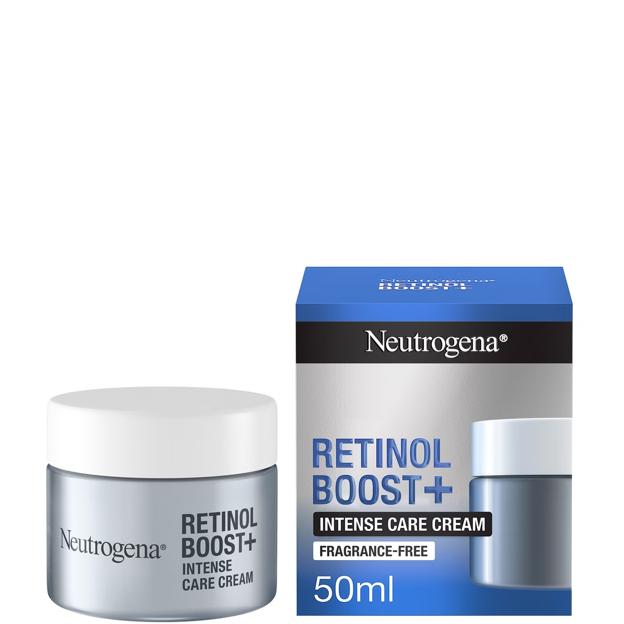 Crema Retinol Boost+ Intense Care de Neutrogena.