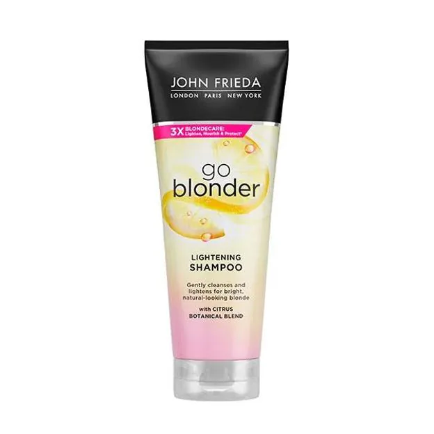 Go Blonder Lightening Shampoo de John Frieda. Precio: 6,99 euros