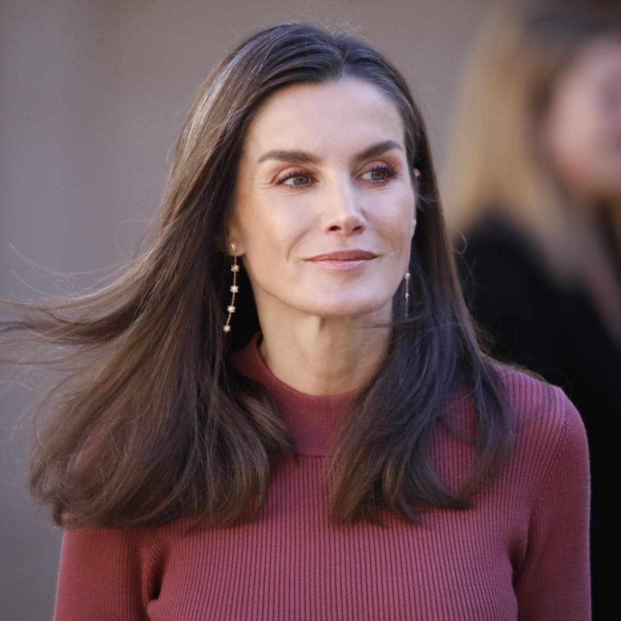 La reina Letizia en la entrega de las Medallas de Oro al Mérito en las Bellas Artes 2023./limited pictures