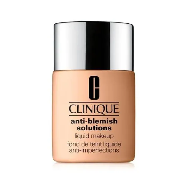 Base de maquillaje Anti-blemish de Clinique.