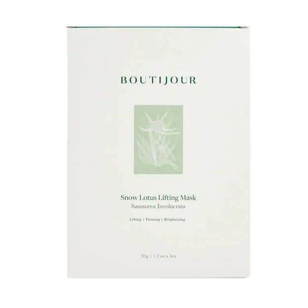 Snow Lotus Lifting Mask de Boutijour. Precio: 6,95 euros