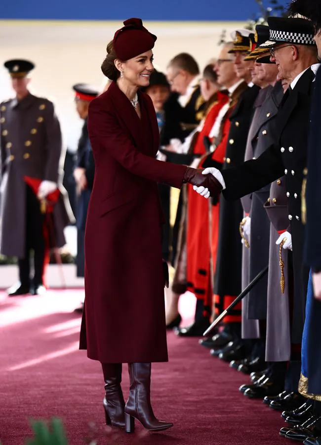 Kate Middleton en la recepción oficial (GTRES)