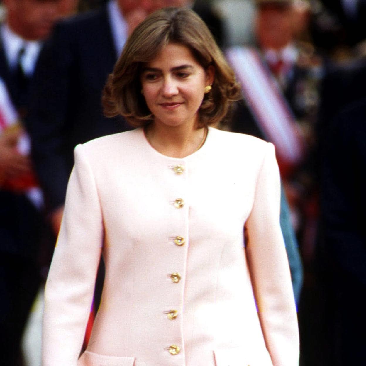 La infanta Cristina, en una imagen de 1990. /gtres