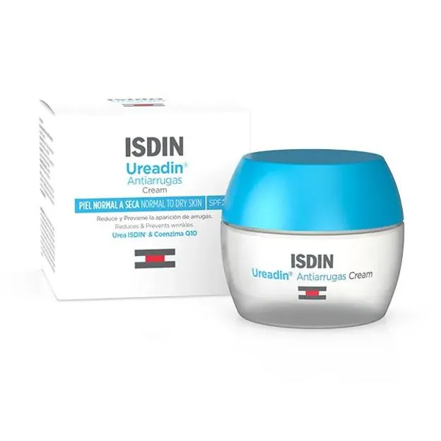 Crema anti-arrugas facial de ISDIN.