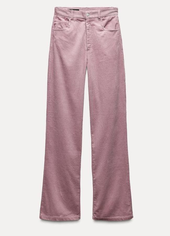 Pantalón recto pana (29,95€)