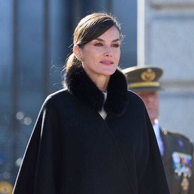 La reina Letizia durante la Pascua Militar de 2024.