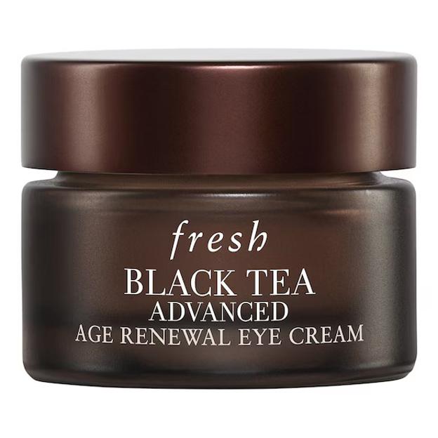 Crema para el contorno de ojos Black Tea Age Renewal Eye Concentrate de Fresh.