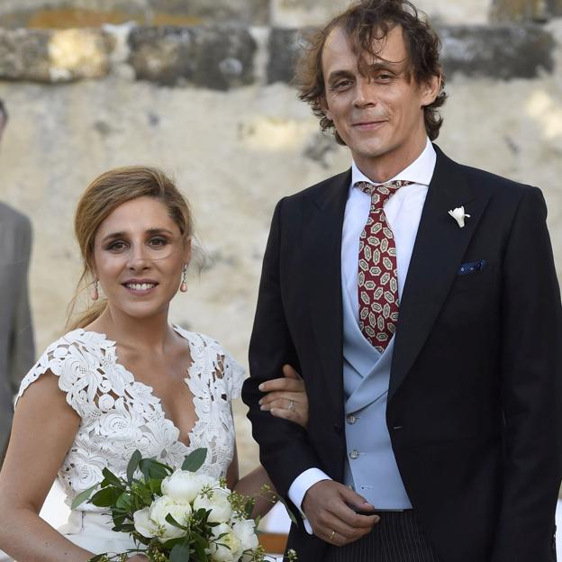 María Torretta, el día de su boda con el empresario Jaime Rey. 