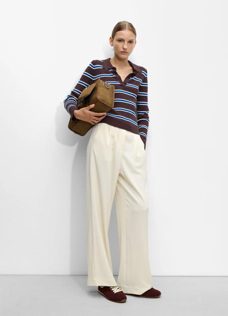 Pantalón con pinzas de Parfois (39,99 euros)