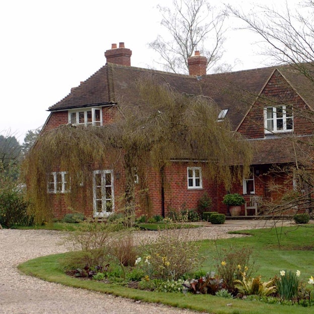 Una imagen del exterior de Bucklebury Manor. 