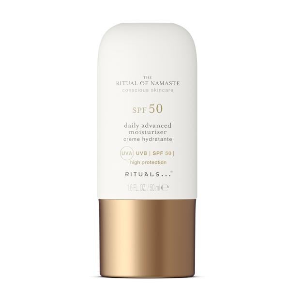 The Spf 50 Daily Advanced Moisturizer de Rituals. Precio: 34,90 euros.