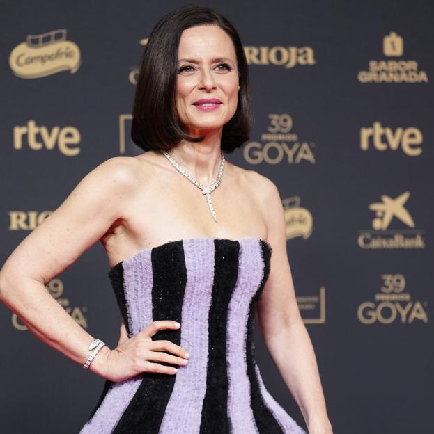 Aitana Sánchez-Gijón en los Premios Goya 2025.