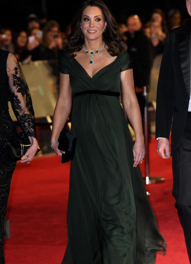 Kate Middleton en los premios BAFTA 2020 (GTRES)