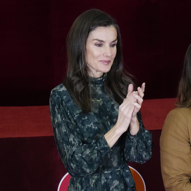 La reina Letizia en la entrega de los Premios de la Fundación Real Academia de Ciencias de España (FRACE).