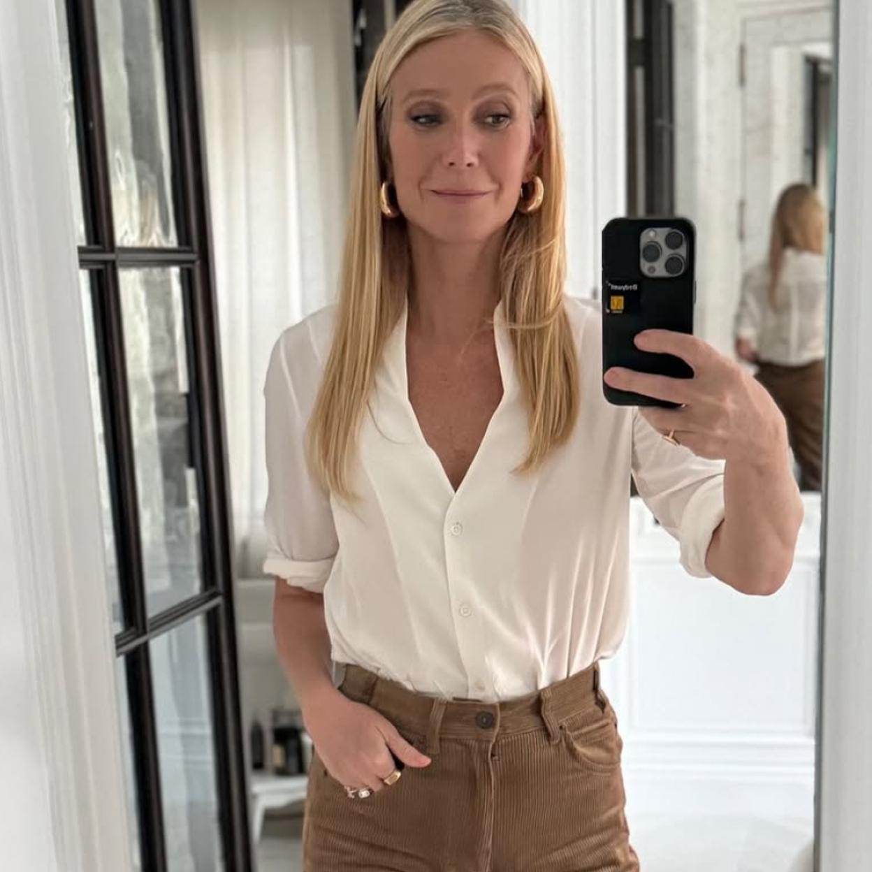 Gwyneth Paltrow es una firme defensora de hablar alto y claro de la menopausia. /INSTAGRAM @GWYNETHPALTROW