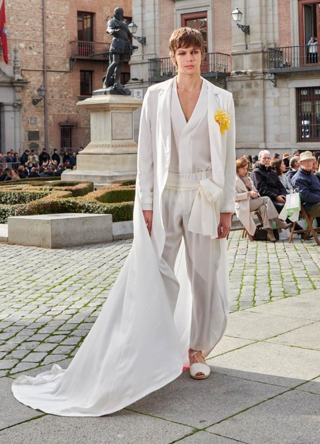 Look de Adlib en el desfile inaugural de Madrid es Moda. Foto: Pablo Paniagua.