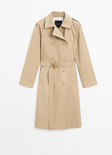 Trench largo de Massimo Dutti (179 euros)