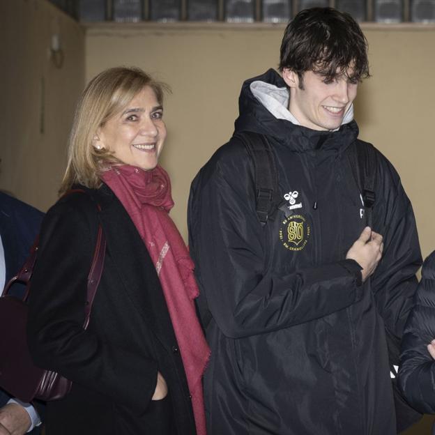 La infanta Cristina y Pablo Urdangarin, en una reciente visita de la hermana del Rey a Barcelona. 