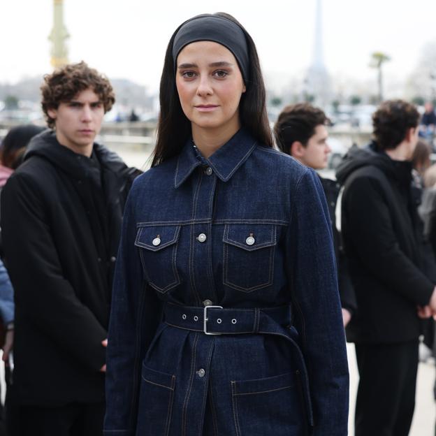 Victoria Federica en el desfile de Dior en Paris