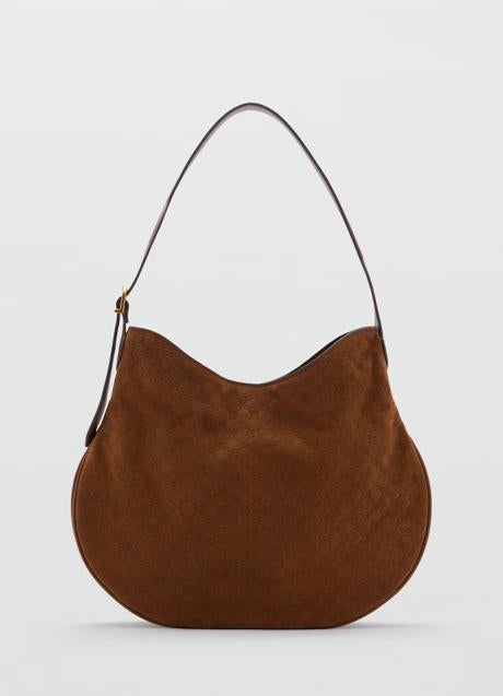 Bolso de piel de Mango (79,99 euros)