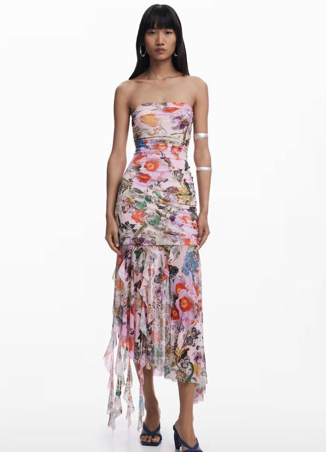 Vestido de mujer diseñado por Mr Christian Lacroix de Desigual (99,95€ en El Corte Inglés)