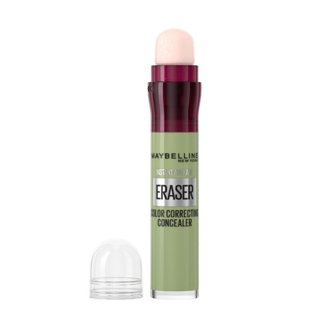 Corrector verde Eraser de Maybelline. (10,50 euros).