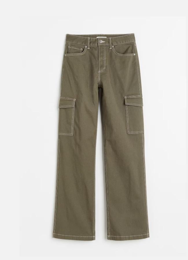 Pantalones inspiración militar (H&M)