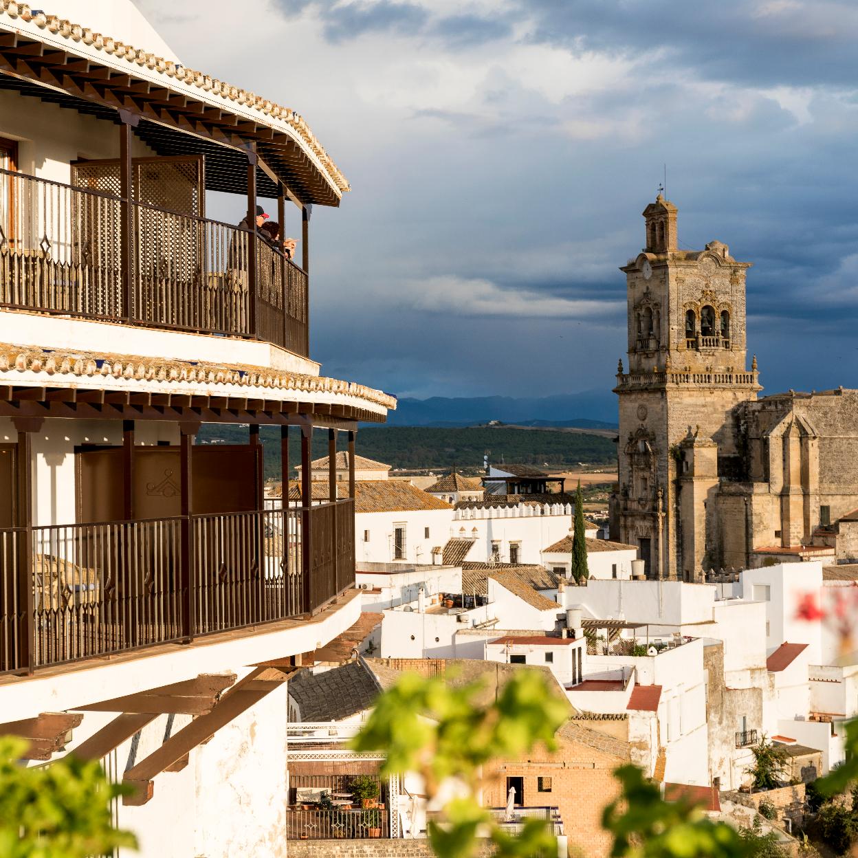 Vistas desde el Parador de Arcos de la Frontera/paradores