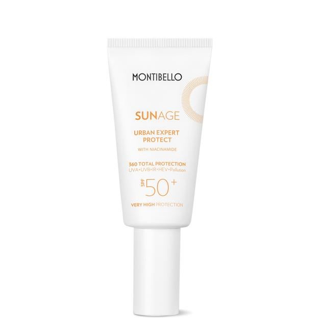 Sunage Urban Expert Protect SPF50+ de Montibello.