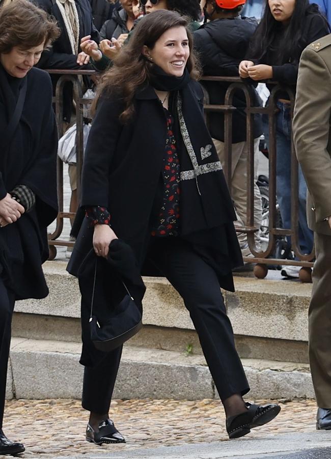 Teresa Urquijo y su look premamá de Semana Santa. / GTRES